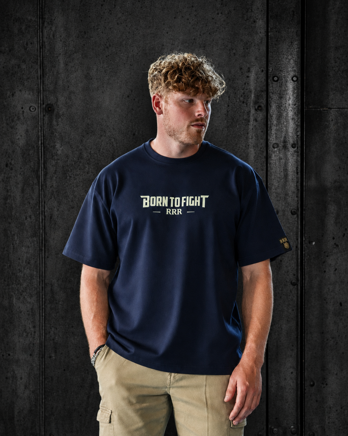 RRR Born To Fight Oversized T-Shirt