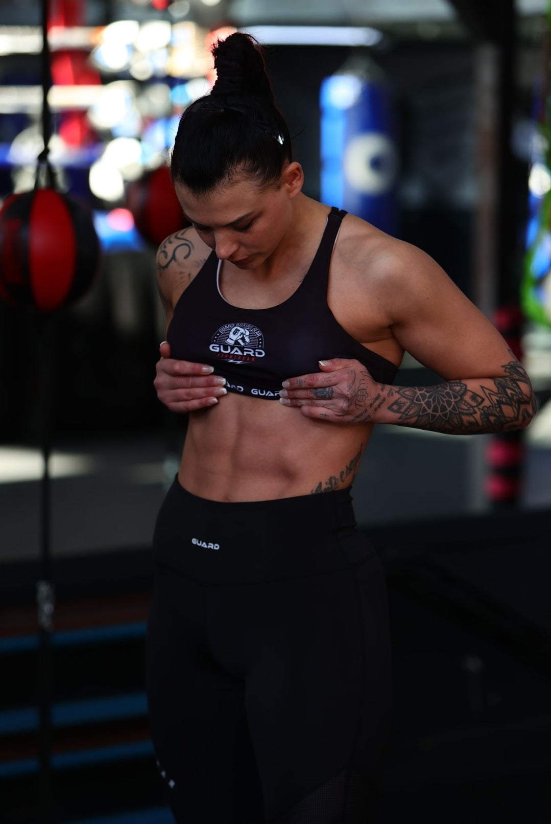 Guard Allure Black Sports Bra