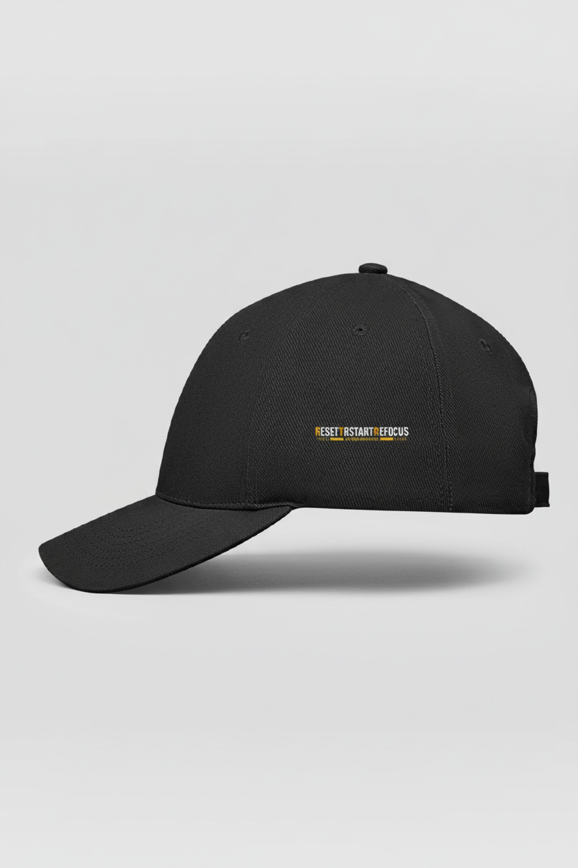 Core Baseball Cap – Onyx Black
