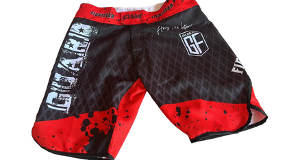 Crimson Blaze Mma Short