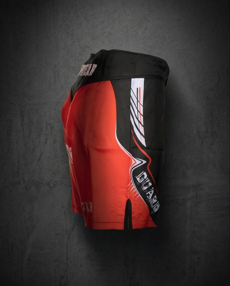 Crimson Strike MMA Shorts