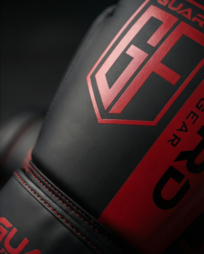 Crimson Impact PU Boxing Gloves