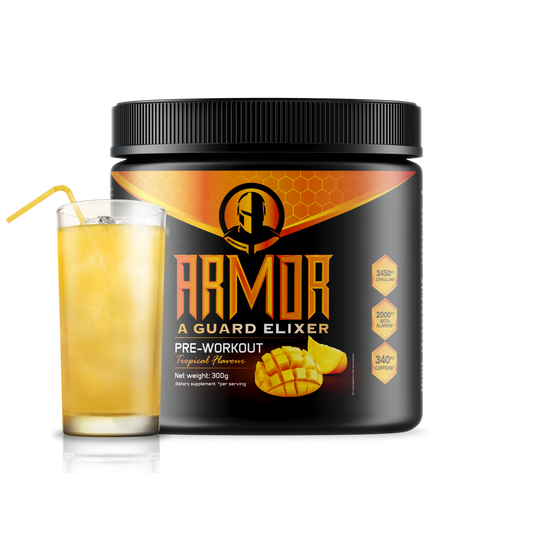 ARMOR a guard elixer pre-workout Tropical