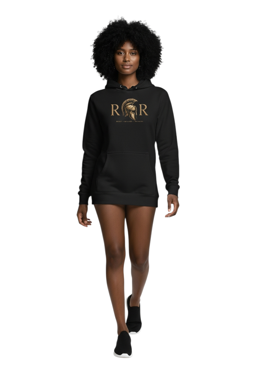 RRR Warrior Hoodie | Onyx Black