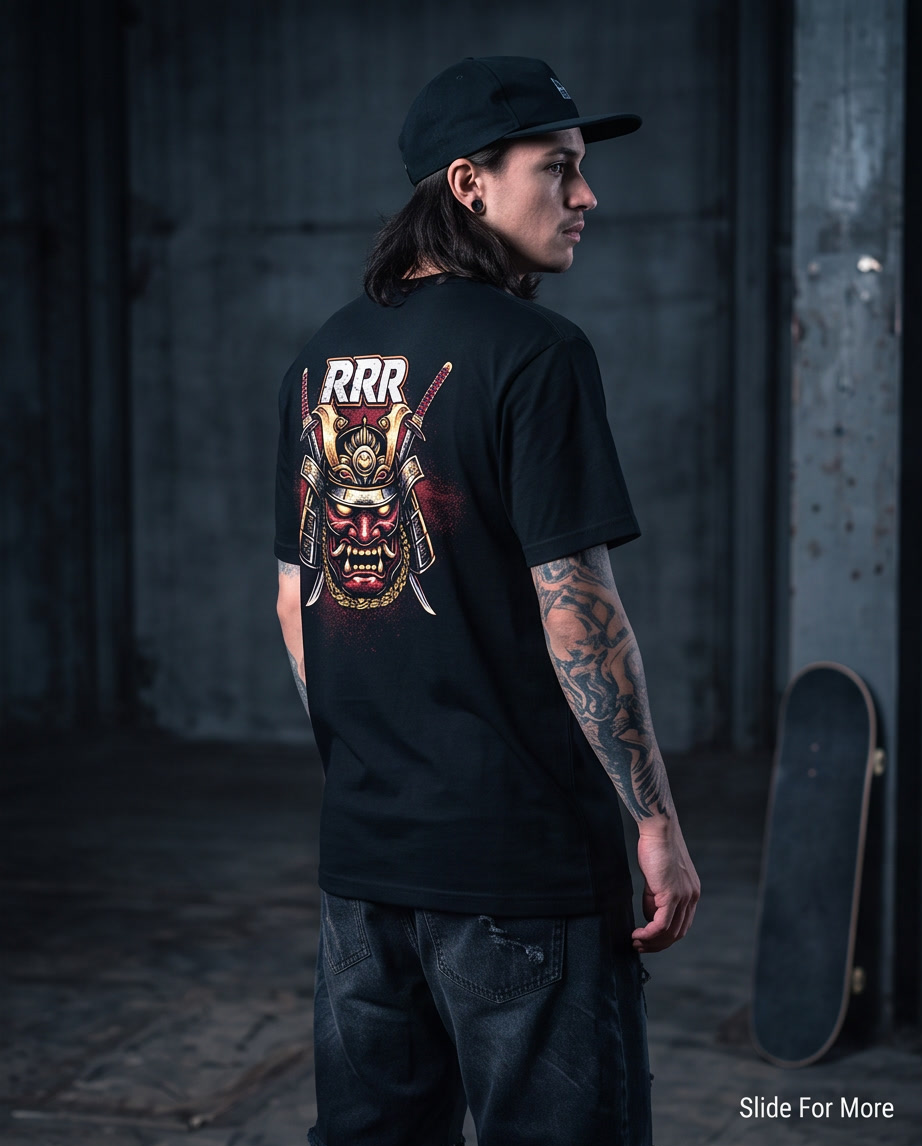 RRR Samurai Warrior Oversized Tee