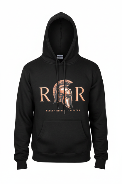 RRR Warrior Hoodie | Onyx Black