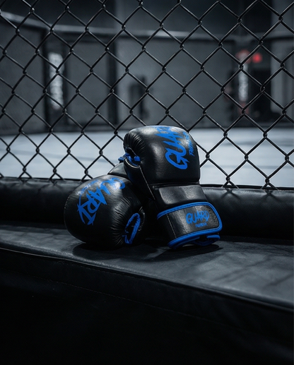 Sapphire Strike leren Mma Training Handschoenen