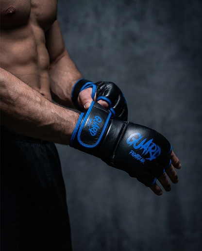 Sapphire Strike leren Mma Training Handschoenen