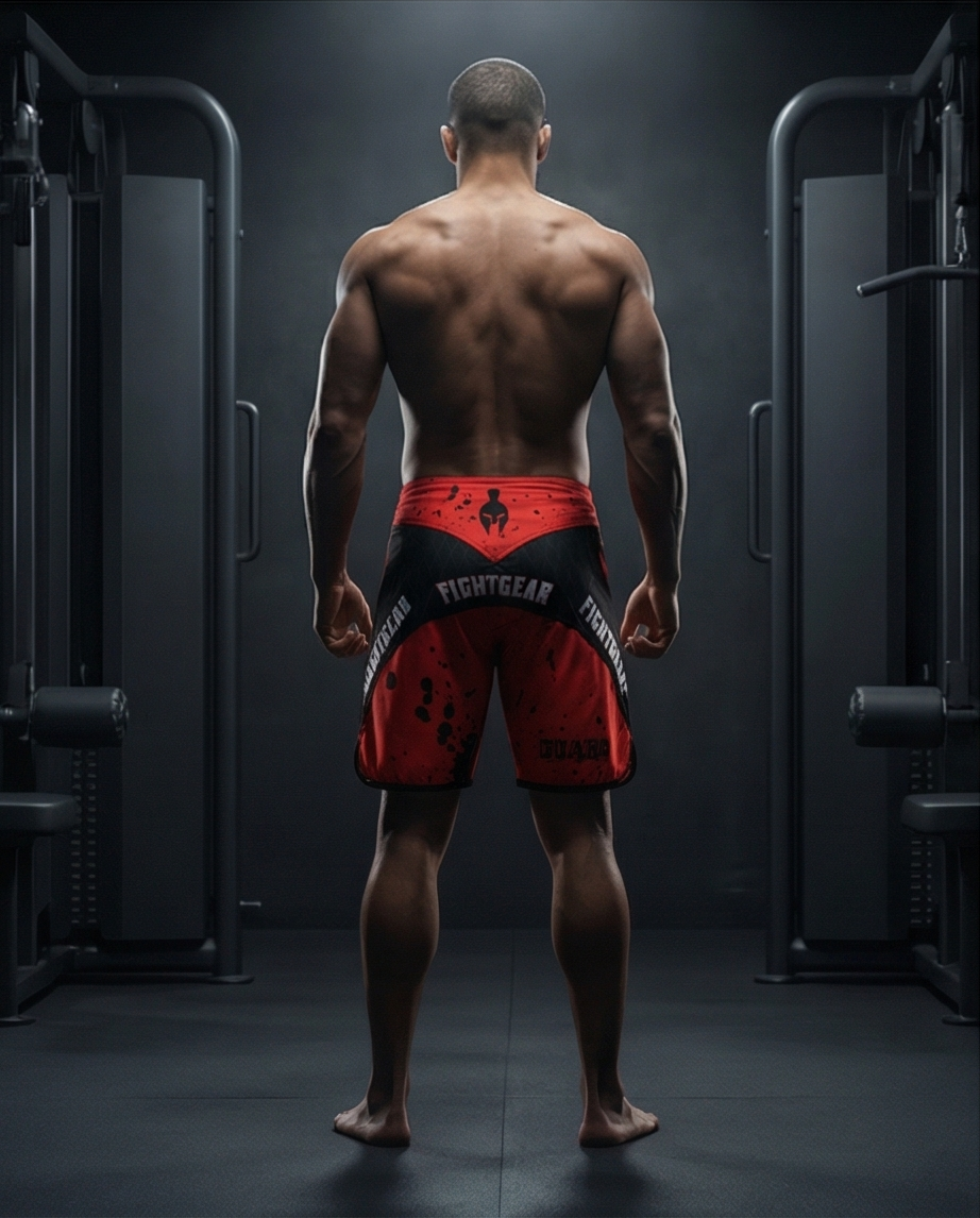 Crimson Blaze MMA Shorts