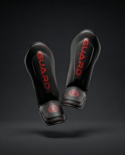 Guard Youth ShinGuards – Shadow Red (🔻 Outlet deal – last pieces (when it's gone, it's gone)