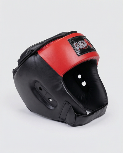 Kids Headguard Red/Black Graffiti Style