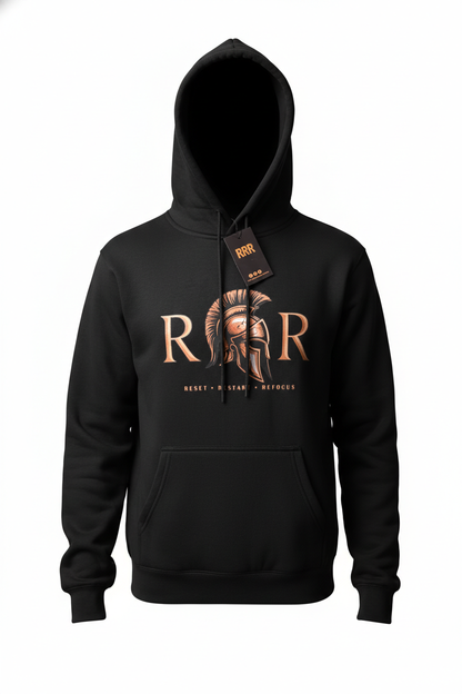 RRR Warrior Hoodie | Onyx Black