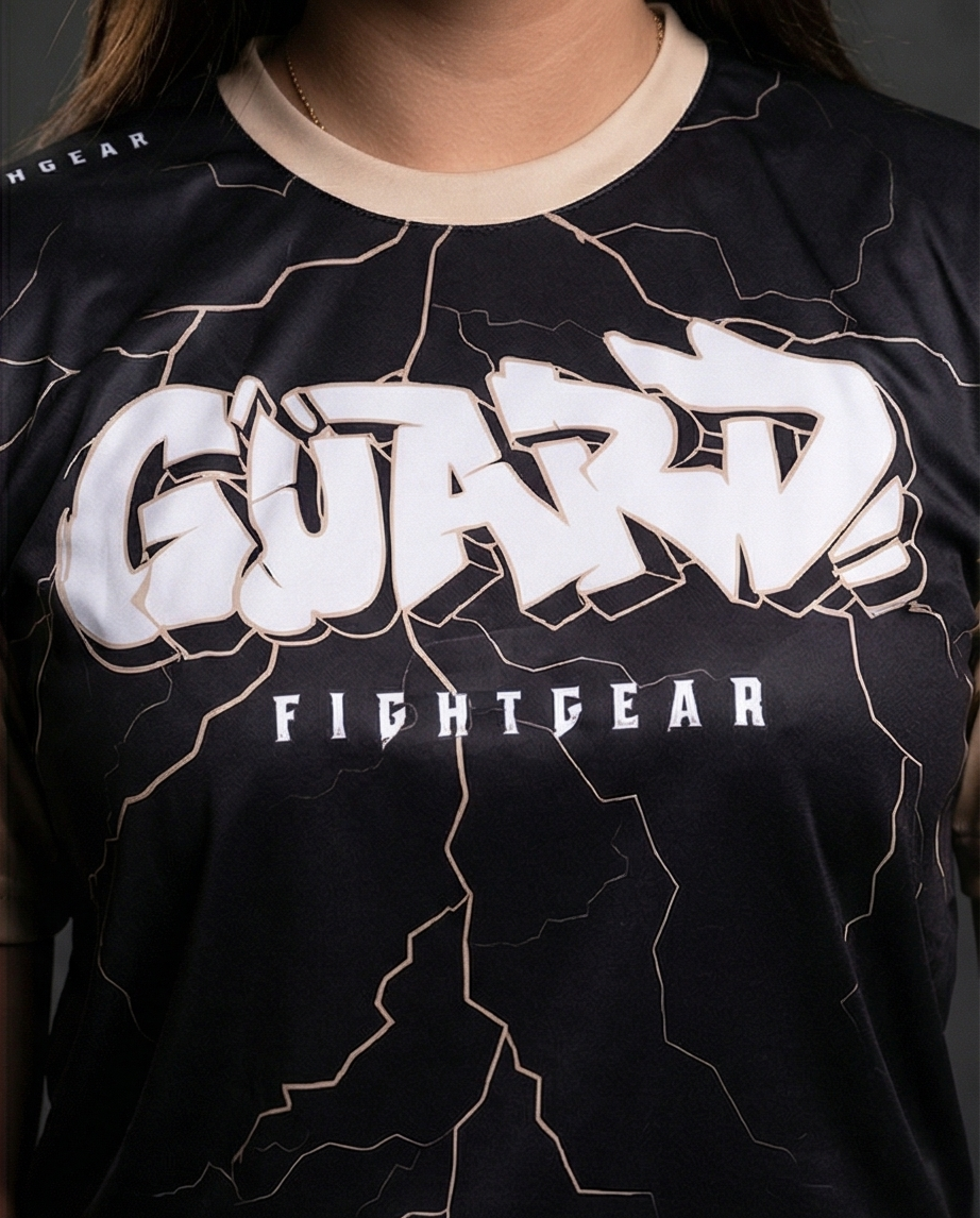 Guard-Fightgear Gold/Black Cool Dry Fit T-shirt