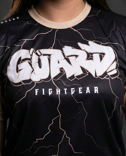 Guard-Fightgear Gold/Black Cool Dry Fit T-shirt