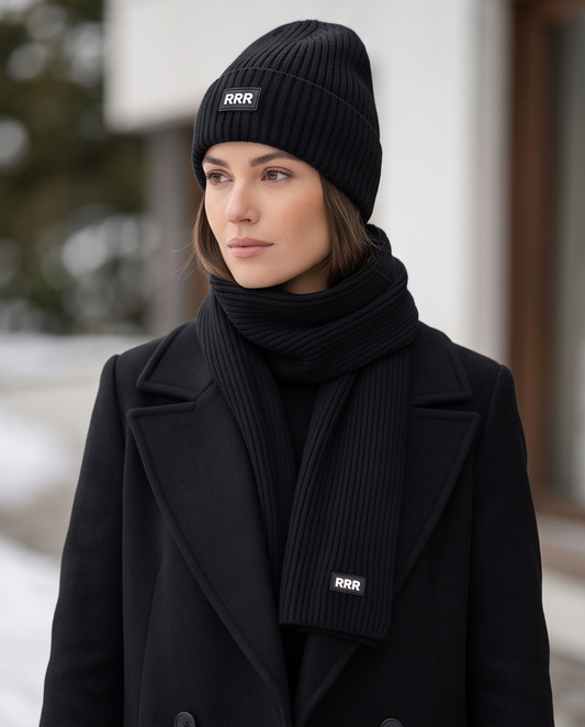RRR Premium Rib Knit Scarf