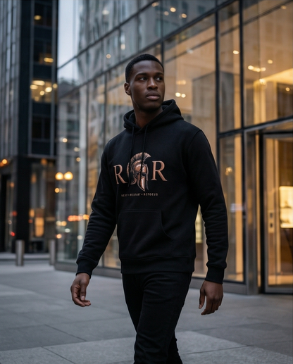 RRR Warrior Hoodie | Onyx Black