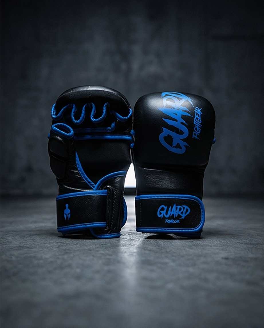 Sapphire Strike leren Mma Training Handschoenen