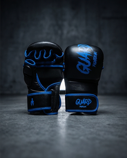 Sapphire Strike leren Mma Training Handschoenen